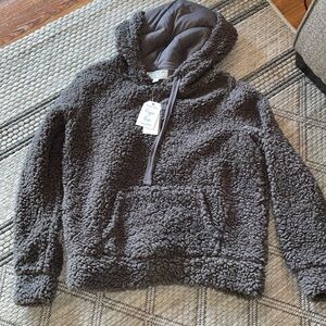 hippie Rose Sherpa Sweatshirt